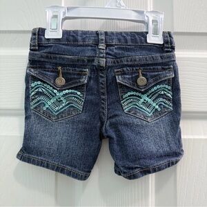 Arizona Jean Company Baby Girl 18-24 Months Denim Blue Jeans Shorts